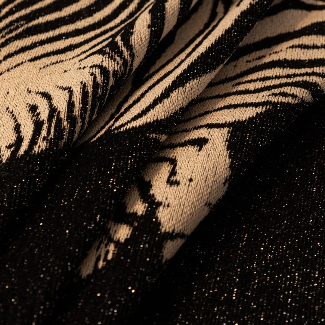 1PC New Zebra Jacquard Shiny Chenille Sofa Towel, All-Season Fringe Tassel Couch Blanket, Living Room Decor Sofa Cover