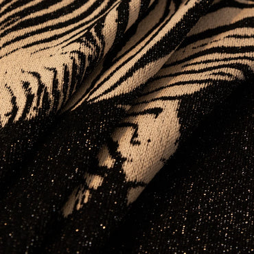 1PC New Zebra Jacquard Shiny Chenille Sofa Towel, All-Season Fringe Tassel Couch Blanket, Living Room Decor Sofa Cover