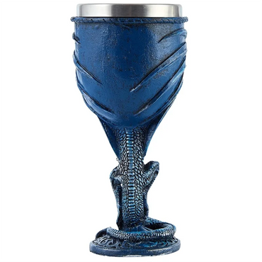 ABBY-Blue Dragon Goblet Dungeons And Dragons Gift Holy Grail Wine Goblet Flying Dragon Sword Goblet