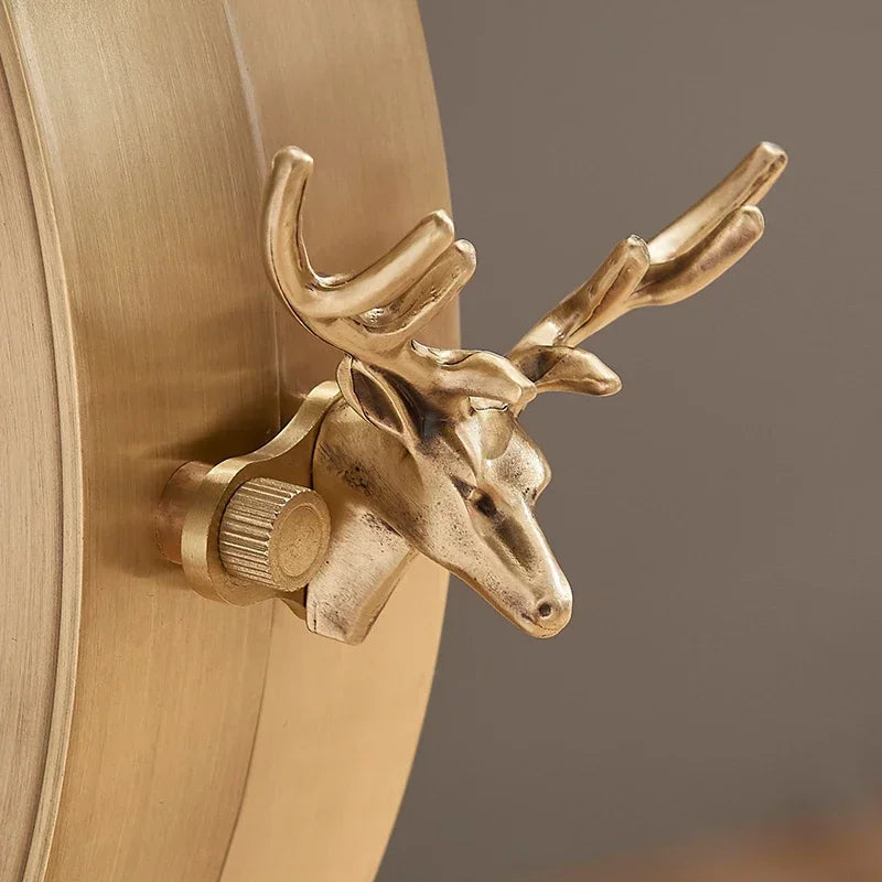 Double-sided Wall Clock Living Room Large Clocks Wall Art Watches Modern Metal Watch Silent Luxury Room Design Home Decoration