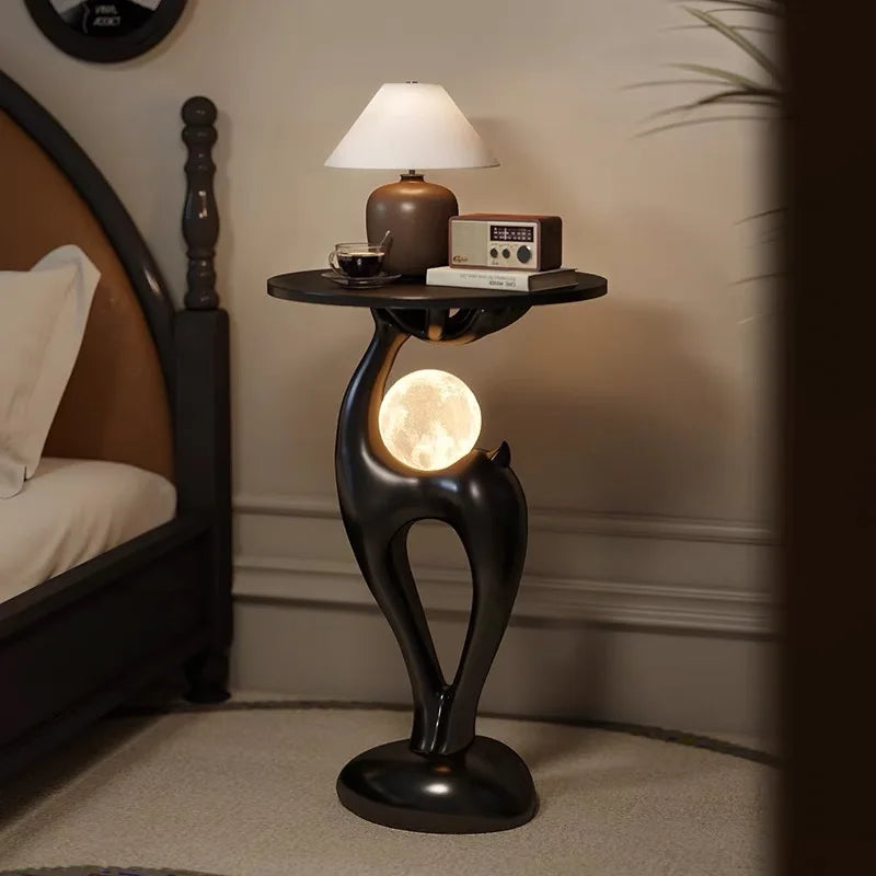 Elk Side Table with Ambient Lighting – view 4, modern home furniture