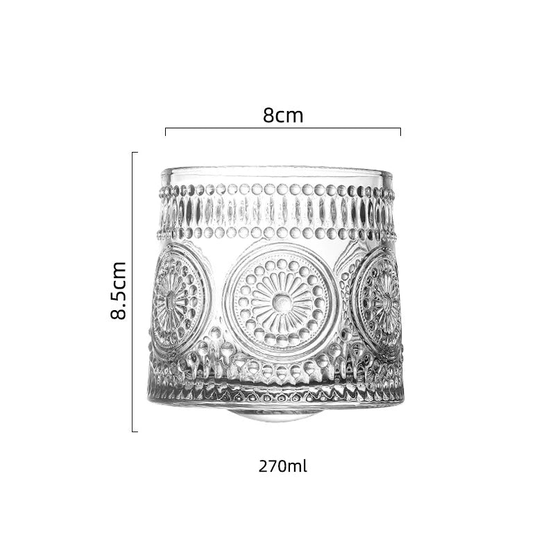 160Ml Tumbler Glass Rotating Whiskey Glass Creative Gyro Glass Drinkware Red Wine Glass Shake Decompression Glass Wine Cup