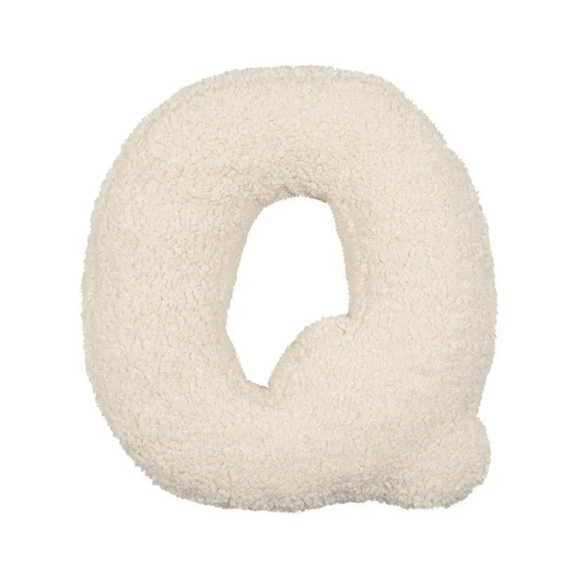 26 Lamb Wool Letter Children's Toy Bedroom Sofa Decoration Pillow Toddler Sleep Soothing Pillow Cushion Pillow Background Set