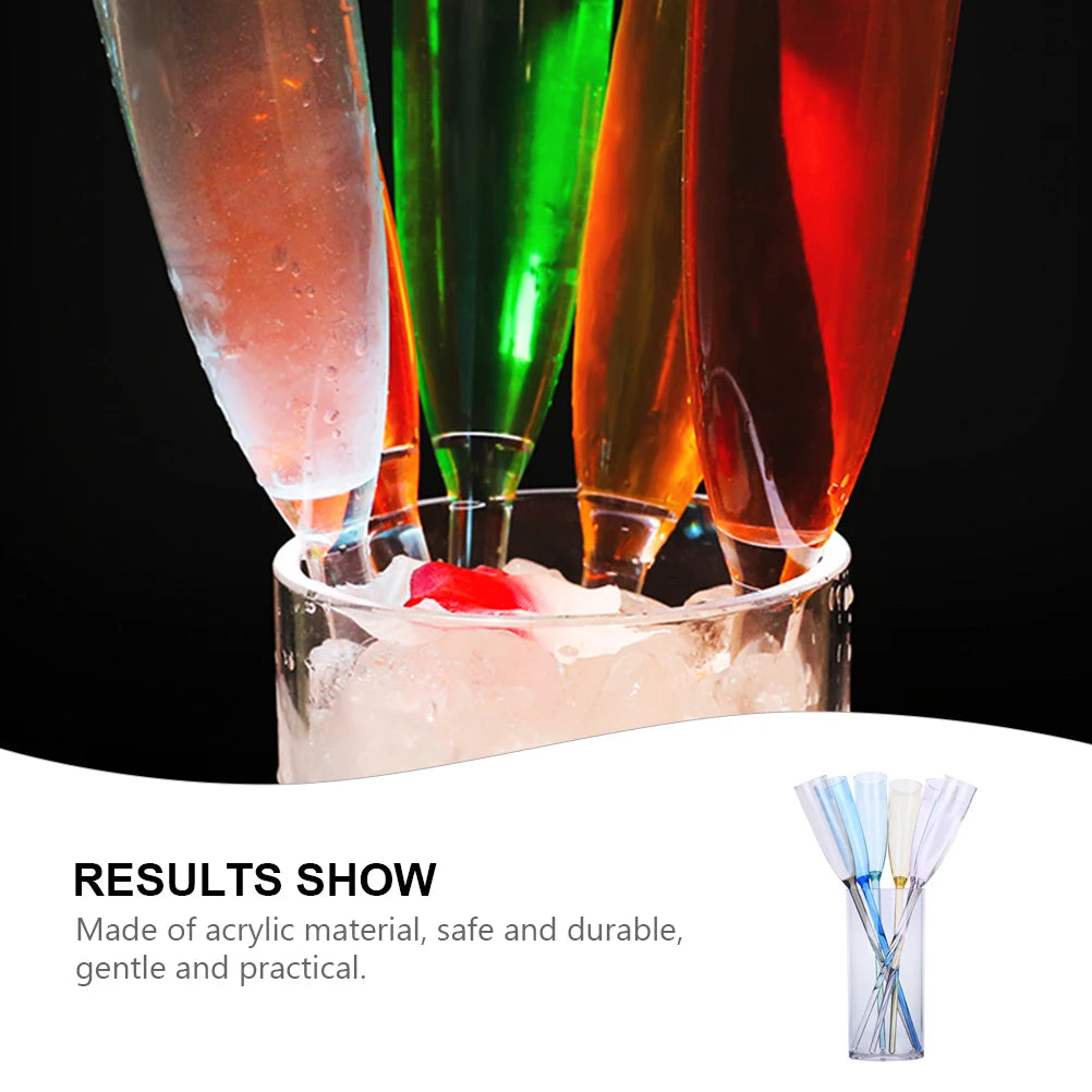 Colored Glasses Party Tumbler Vintage Goblet Bottle Drinking Cocktail Cup