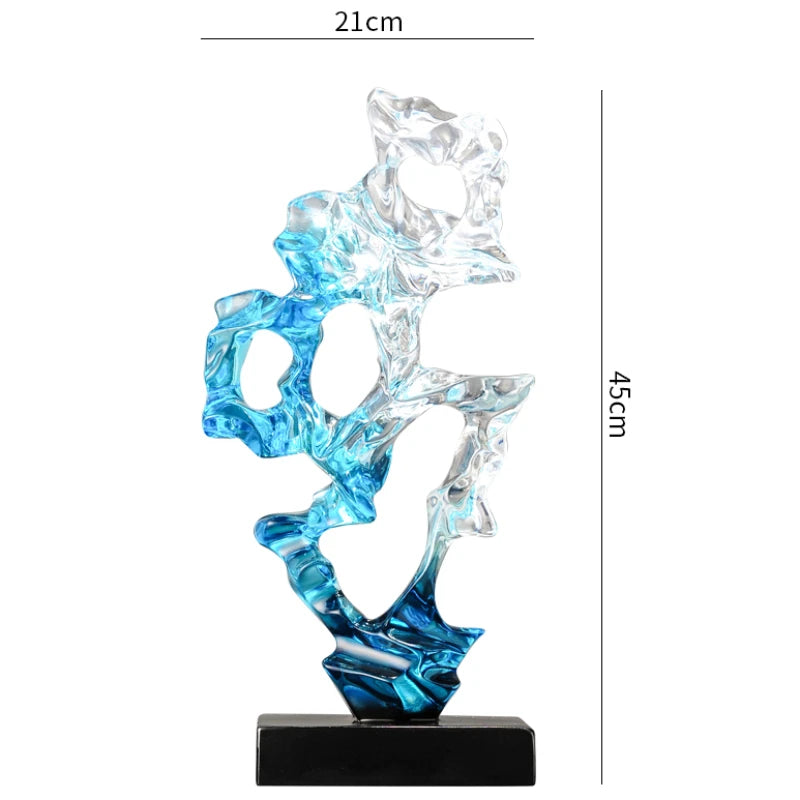 Creative Ornaments Living Room Figurines Aesthetic Cabinet Art Luxury Sculptures Sofa Beside Book Nook Tabletop Home Decoration