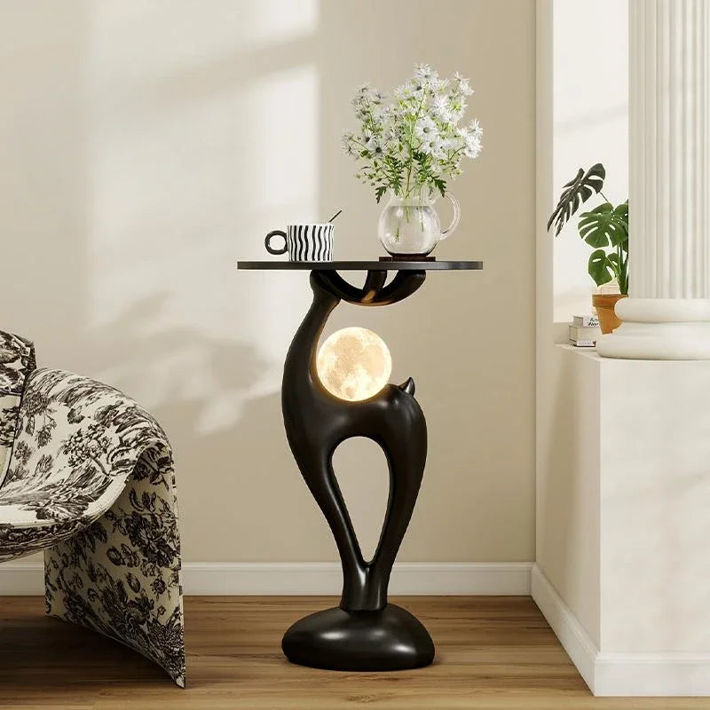 Elk Side Table with Ambient Lighting – view 5, modern home furniture