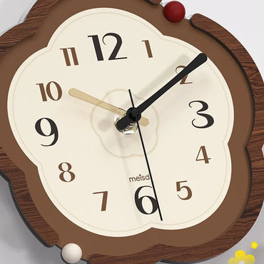 LED Lights Vintage Wall Clocks Pendulum Modern Living Room Wall Clock Pendulum Creative Brief Watch Stylish Art Watches Design