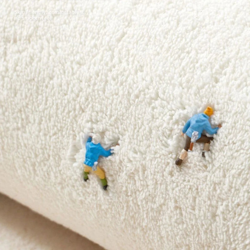 Light Luxury Rugs for Bedroom Thick Plush Lounge Floor Mat Modern Style Living Room Decoration Large Carpet Home Fluffy Soft Rug