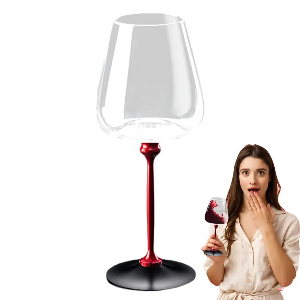 Elegant Wine Glasses Tall Wine Glasses Crystal Glassware Rolling Ergonomic Organizer Holder For Cocktail Drinking Birthday Pool
