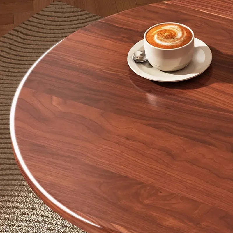 Space-Saving Round Coffee Table with Storage – view 6, modern home furniture
