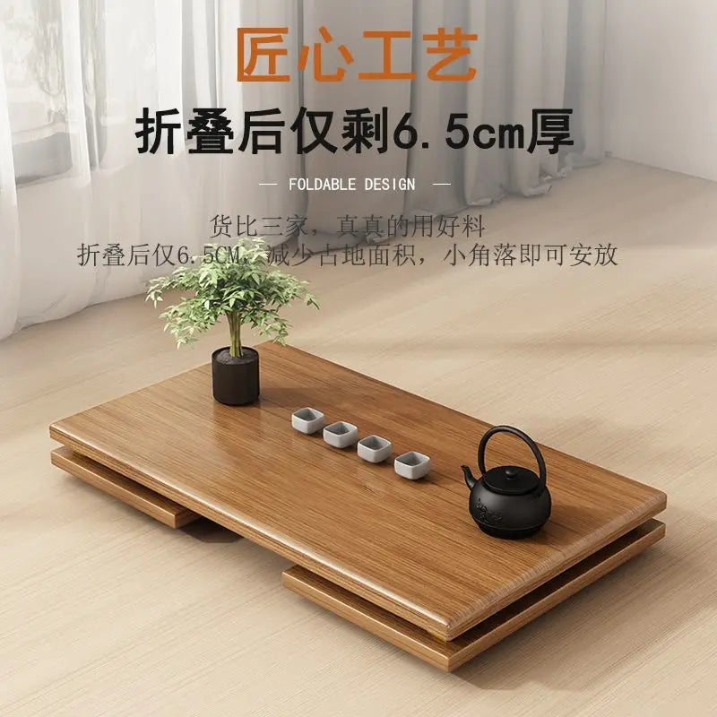 Bamboo Folding Table for Home & Study – view 4, modern home furniture
