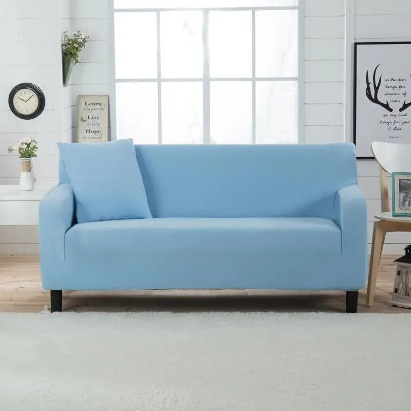 Simple Knitted Elastic Full Cover Combination Sofa Cover Guangfei Changaofa Cuion Pure Color Cloth Art Home Dustproof