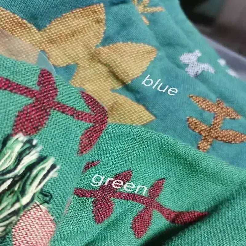 Japanese Cotton Double-sided Sofa Cover Throw Blanket For Bed Towel Cover Four Seasons General Quilt Bed Sheet Travel Blanket