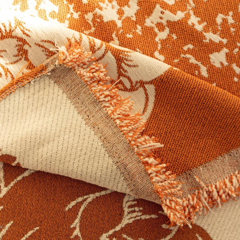 EIFLOY-Flower Chenille Sofa Towel Blanket, 3 Seater, Anti Scratch, Couch Cover for Living Room, Universal Furniture Protector