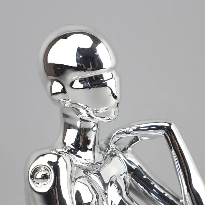 Creative Modern Figurines Miniature Nordic Aesthetic Luxury Office Accessories Funny Ornaments Desk Sculptures Home Decor