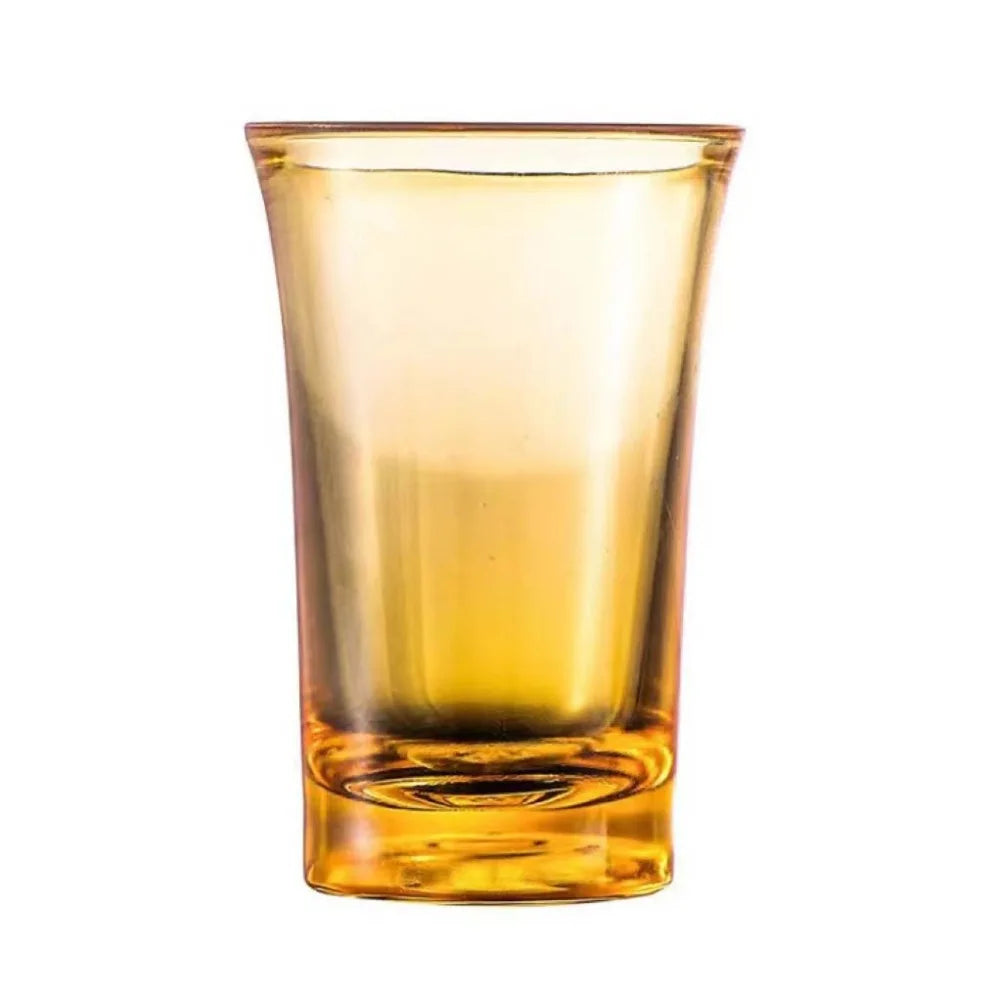 10pcs Commercial 35ml Shot Glass Unbreakable Plastic Vodka Cup Colorful Small Capacity Liquor Glass KTV