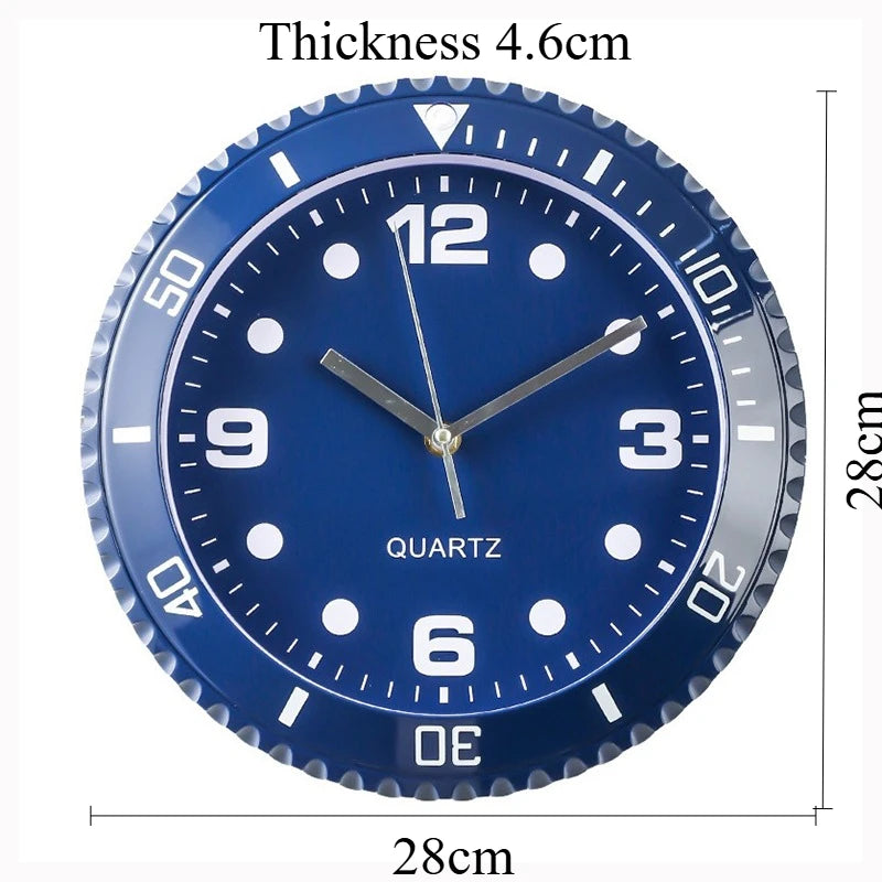 Silent Wall Clock Nordic Clocks Mechanic Wall Watch Modern Watches Aesthetic Living Room Decoration Elegant Interior Ornaments