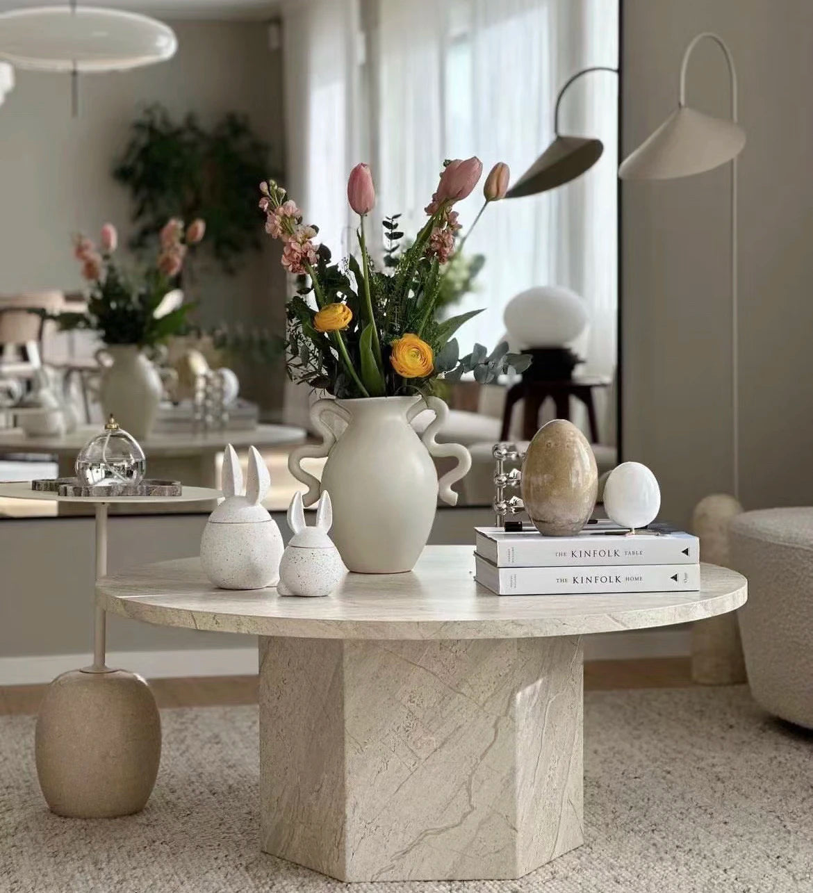 Nordic Sle Cerc Flower Vase Ferm Living Verso Desktop Decoration with Original Paaging Simple Modern Home Decor