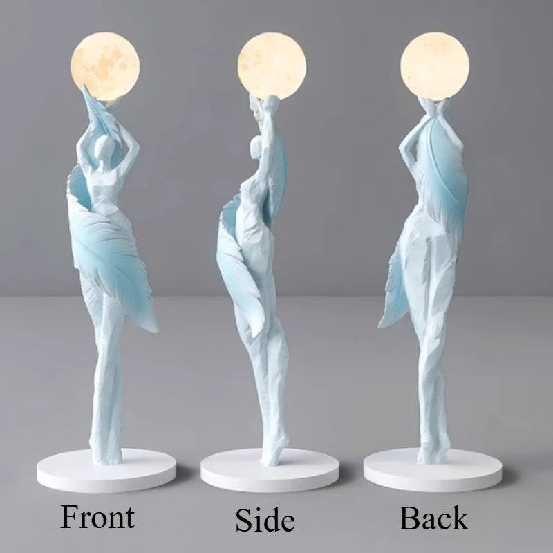 Creative Ornaments Aesthetic Figurines Modern Interior Sculptures Room Decoration Accessories Bedroom Decor Home Decorations