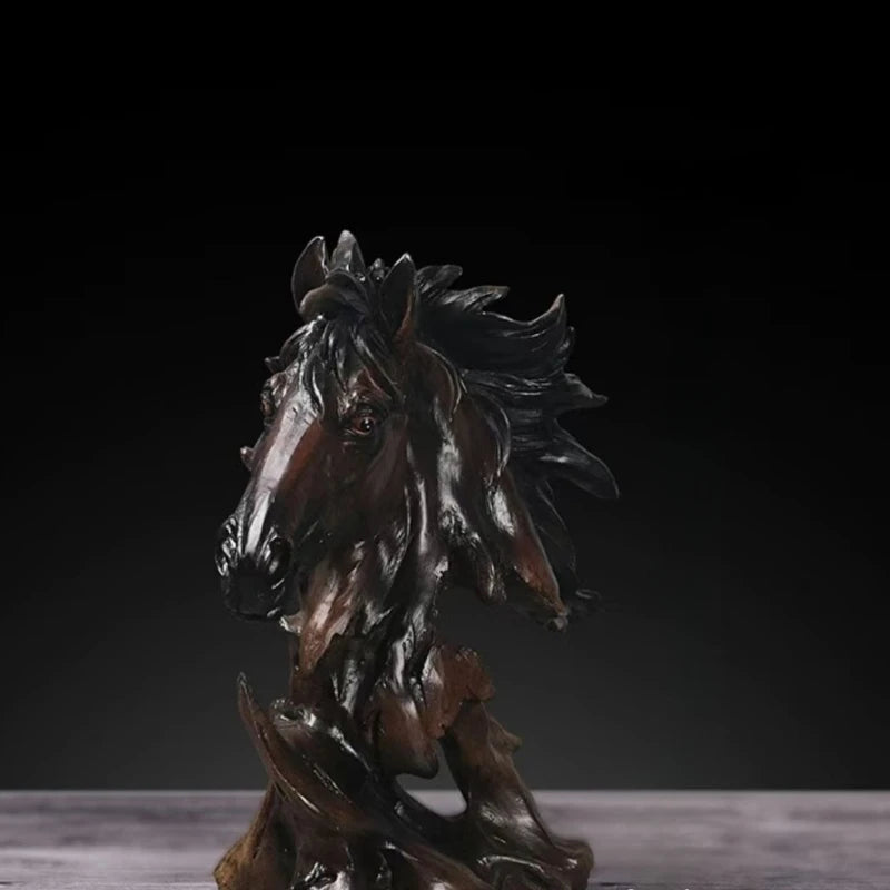 Animal Sculptures and Figurines Modern Miniature Figurines for Interior Ornaments Home Living Room Decoration Accessories