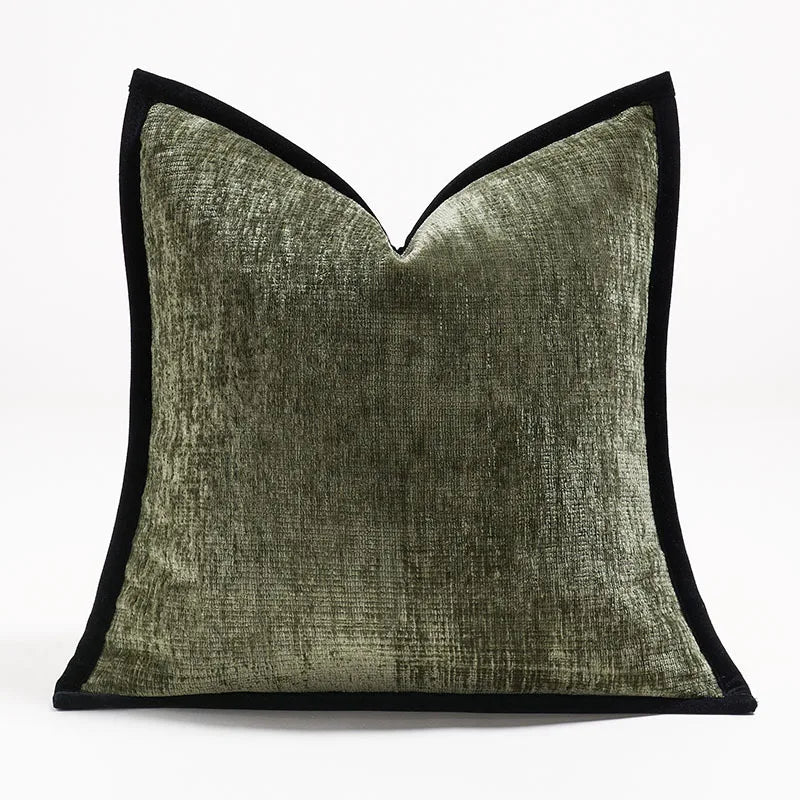 White Black Cushion Cover Jacquard Luxury Comfortable Pillow Covers Decorative for Sofa Chair Bed Home Room Decor Pillowcase