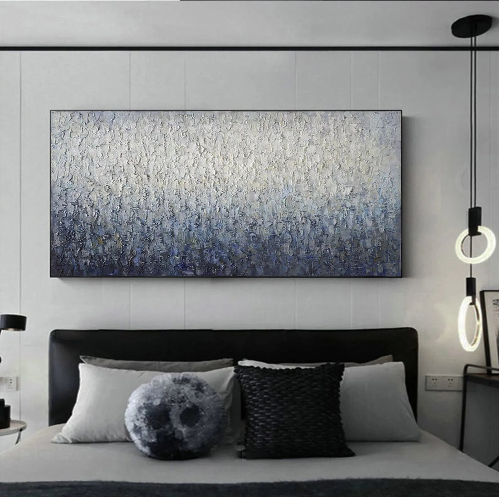 Thick Texture Huge Knife Painted Dafeng Oil Painting 100% Handmade Abstract Oil Painting on Canvas Wall Art Home Decoration