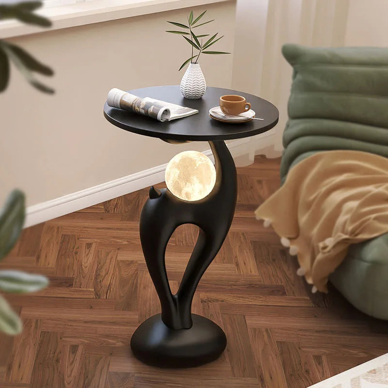 Elk Side Table with Ambient Lighting – view 1, modern home furniture