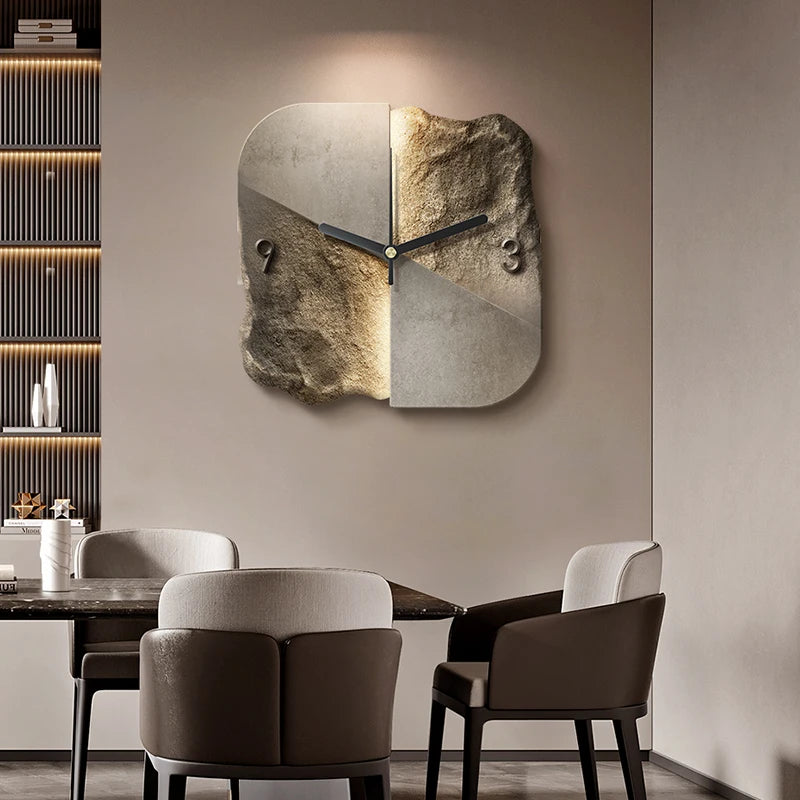 Luxury Wall Clock Large Living Room Wall Clocks Modern Watches Elegant Room Ornaments Aesthetic Home Decoration Accessories