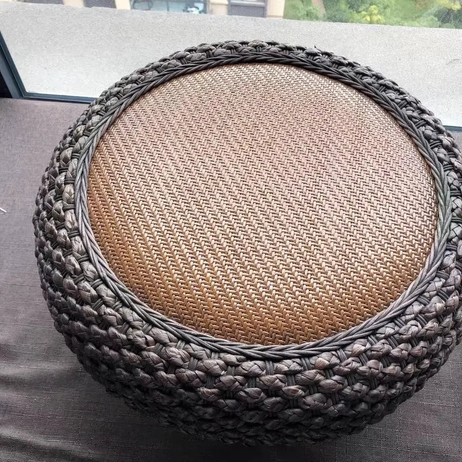 Bamboo Weave Coffee Table with Hidden Storage – view 11, modern home furniture