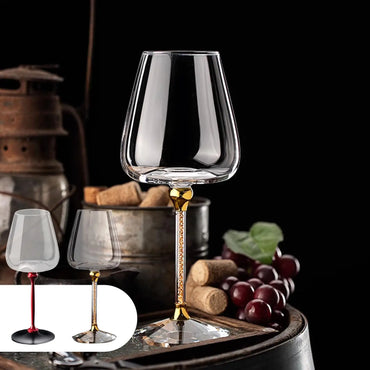 Elegant Wine Glasses Tall Wine Glasses Crystal Glassware Rolling Ergonomic Organizer Holder For Cocktail Drinking Birthday Pool