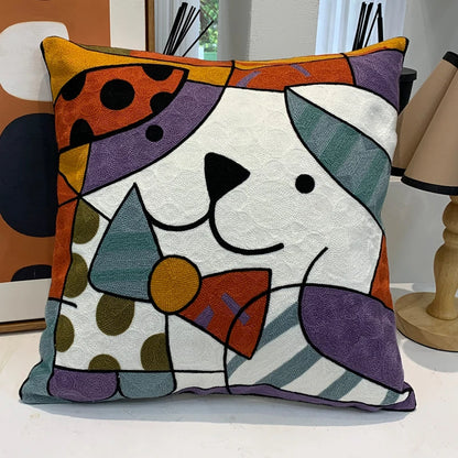 new style Cushion Cover Picasso Embroidered Decorative Throw Pillowcases Abstract Creative Decoration For Home Sofa Car Covers