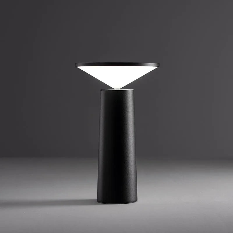 USB LED Table Light Coffee Restaurant Bar Desk Lamp Rechargeble Touch Dimming Bedside Night Lights Loft Decor Interior Lighting