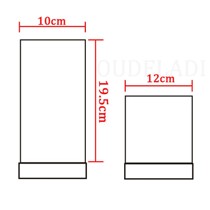 Modern glass bedroom table lamp solid wood glass night light warm E27 living room desk bedside lamp creative simplicity