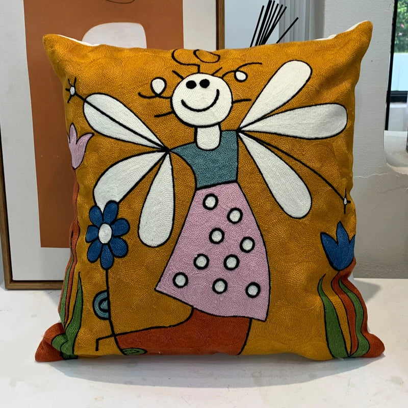 new style Cushion Cover Picasso Embroidered Decorative Throw Pillowcases Abstract Creative Decoration For Home Sofa Car Covers