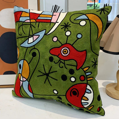 new style Cushion Cover Picasso Embroidered Decorative Throw Pillowcases Abstract Creative Decoration For Home Sofa Car Covers