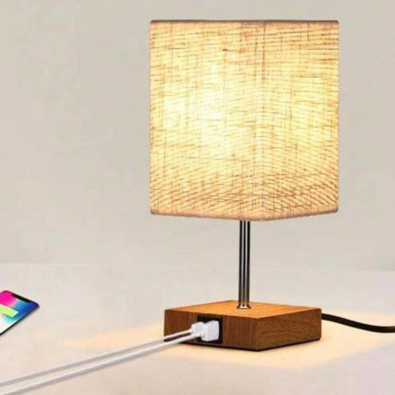 Led Desk Lamp Bedside Lamps Touch Dimmable Table Lamp with Usb and Type C Port  Quick Charging Reading Light Eye Protection