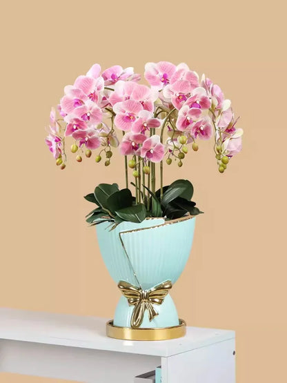 Nordic New Style Ceramic Vase Plants Bonsai Pots Home Decoration Creative Personality Tulip Large Pots