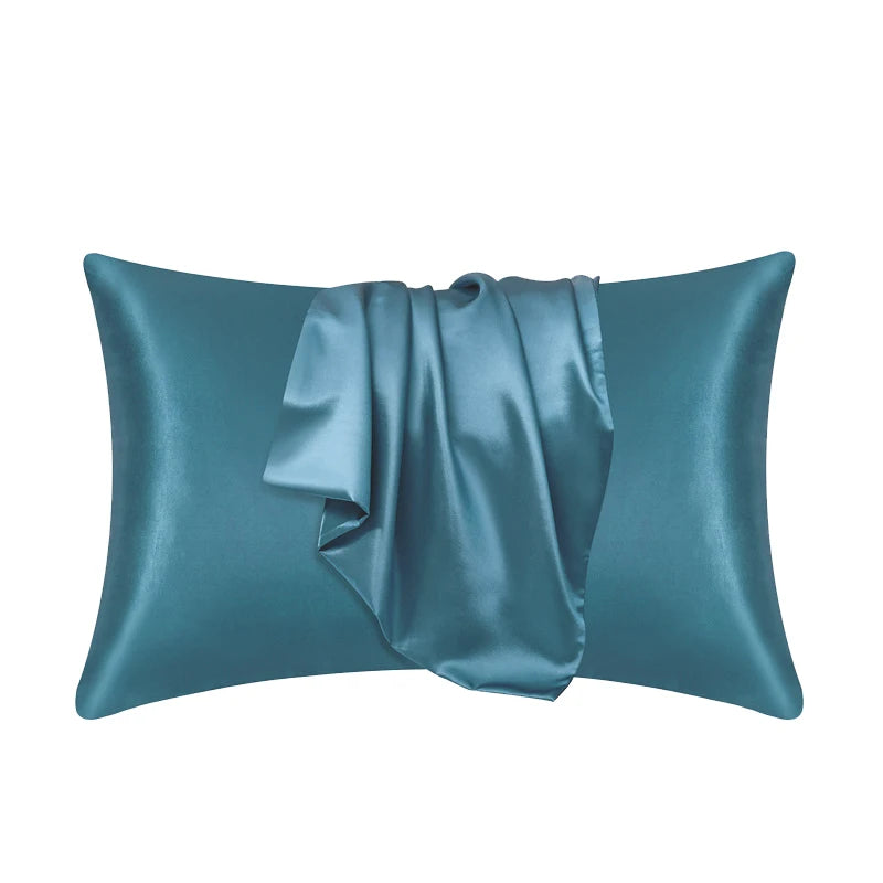 Pillowcase Silk Pillow Cover Silky Satin Hair Beauty Pillow case Comfortable Pillow Case Home Decor wholesale