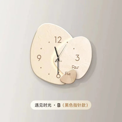 Elegant Nordic Style Wall Clock Unusual Quiet Large Gaming Room Wall Clock Decoration Aesthetic Reloj De Pared Decorations Home
