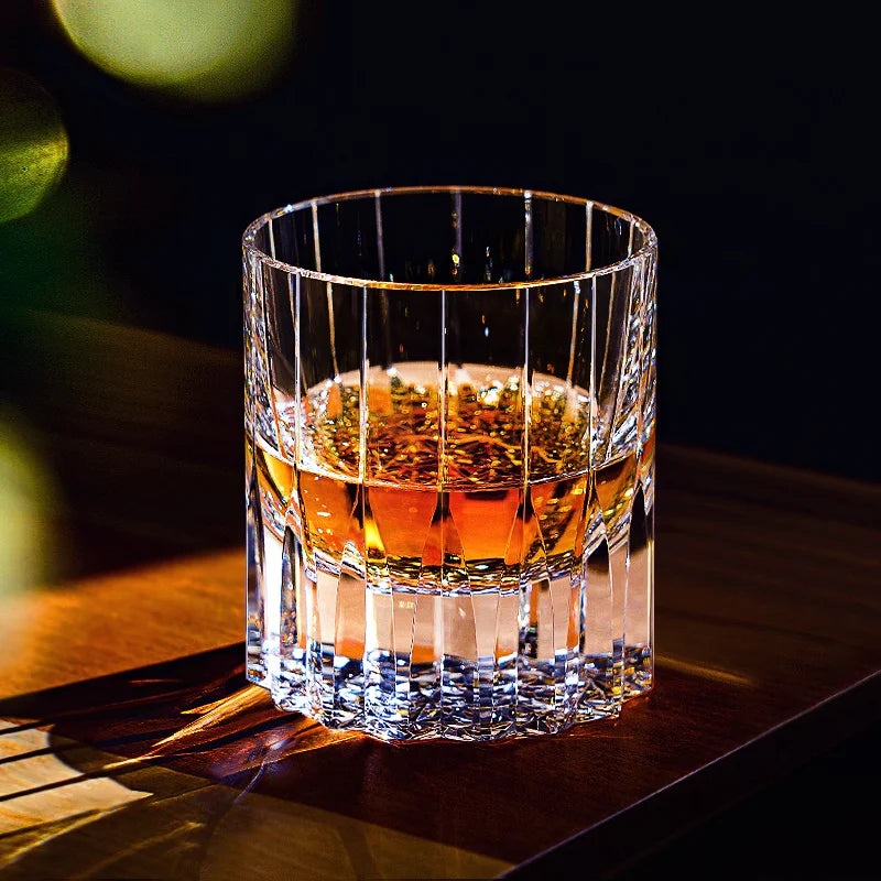 Expensive Whisky Cup Bright Kaleidoscope Asterism Crystal Wine Tasting Glasses Diamond Carving XO Chivas Brandy Whiskey Snifter