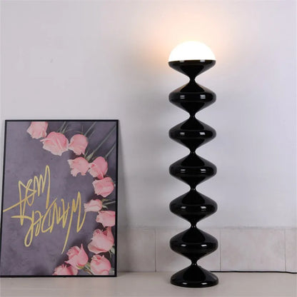 Stacked Gourd Floor Lamp LED Minimalist Stand Lamp Foyer Room Kitchen Lighting Indoor Home Decoration Living Room Tall Light
