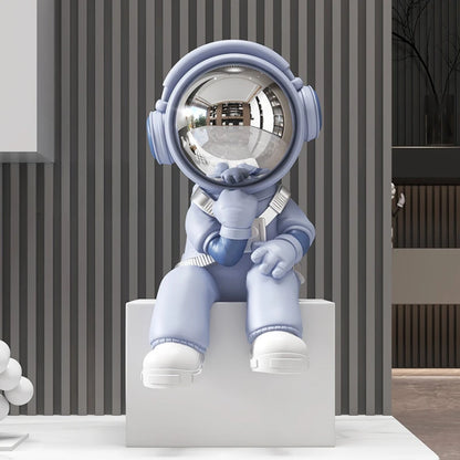 Miniature Astronaut Ornaments Living Room Aesthetic Figurines Creative Interior Art Sculptures Desk Home Decorations Gift Ideas