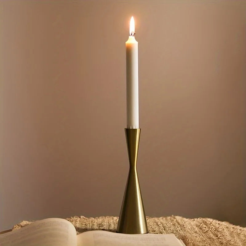 Bronze/Black Set of 3 Candlestick Sets Small Waist