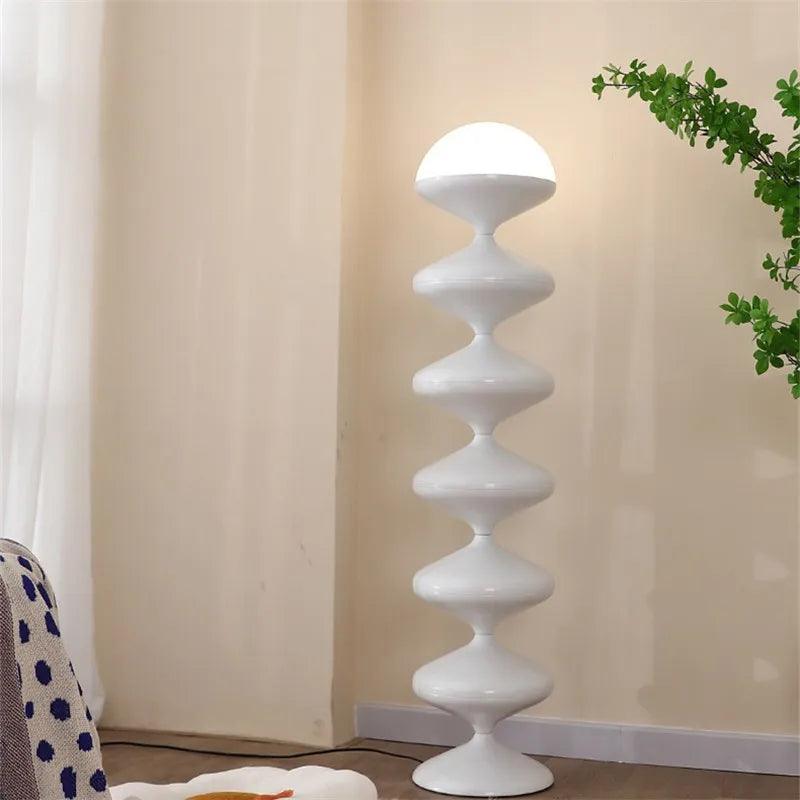 Stacked Gourd Floor Lamp LED Minimalist Stand Lamp Foyer Room Kitchen Lighting Indoor Home Decoration Living Room Tall Light