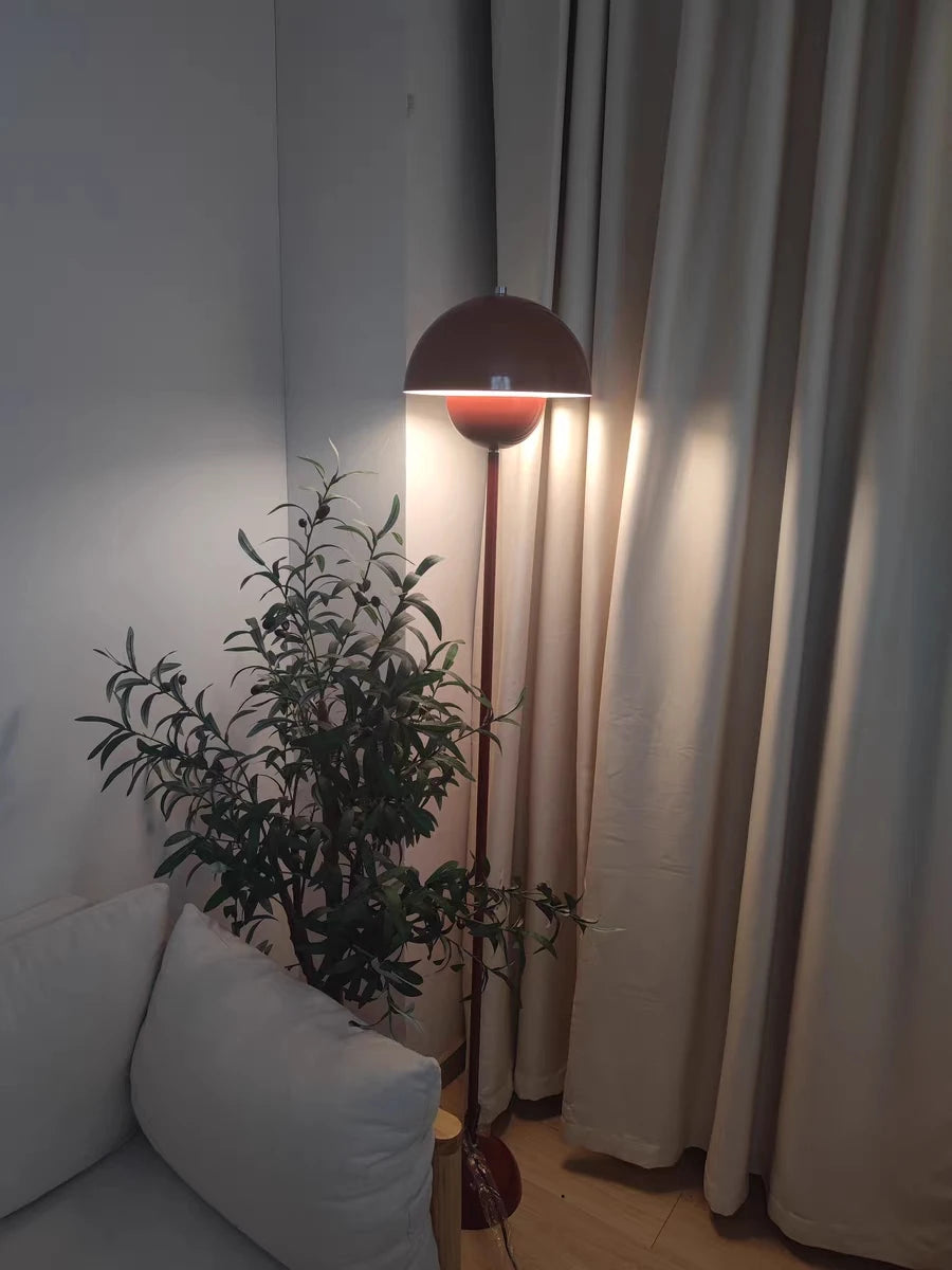 Simple Modern Cream Style High Quality Bud Led Floor Lamp Table Light Desk Lamp With E27 Changeable Bulb For Bedroom Living Room