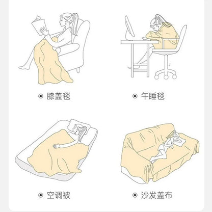 Knitted universal sofa towel Nordic ins style cover cloth full cover sofa cushion cover blanket universal season