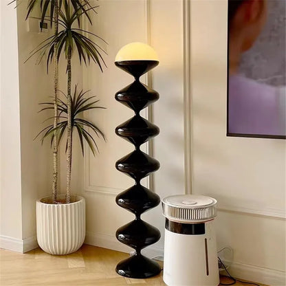 Stacked Gourd Floor Lamp LED Minimalist Stand Lamp Foyer Room Kitchen Lighting Indoor Home Decoration Living Room Tall Light
