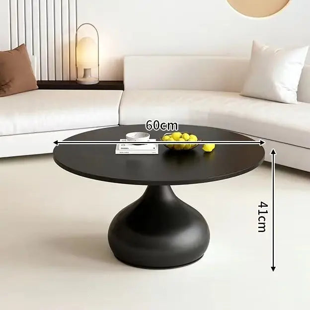Nordic Round Coffee Table - Modern Living Room Essential – view 8, modern home furniture