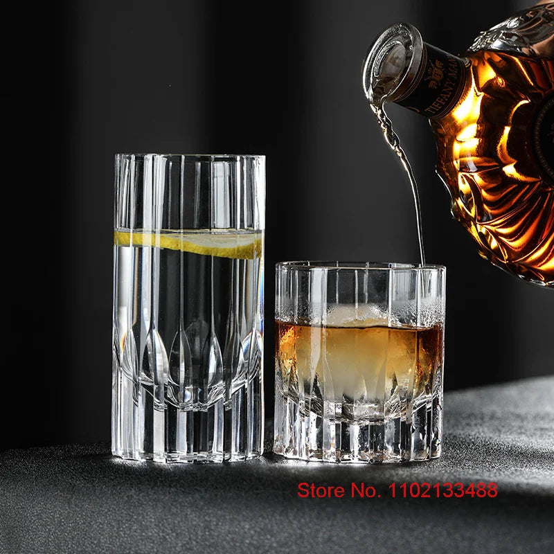 Expensive Whisky Cup Bright Kaleidoscope Asterism Crystal Wine Tasting Glasses Diamond Carving XO Chivas Brandy Whiskey Snifter