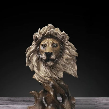 Animal Sculptures and Figurines Modern Miniature Figurines for Interior Ornaments Home Living Room Decoration Accessories